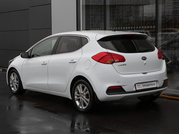2013 Kia Ceed II, белый, 849000 рублей - вид 6