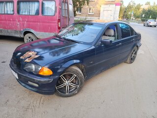 2000 BMW 3 серии 316i IV (E46), синий, 350000 рублей, вид 1
