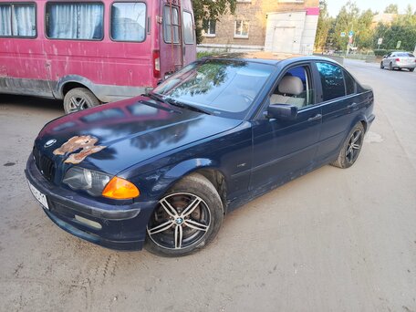2000 BMW 3 серии 316i IV (E46), синий, 350000 рублей, вид 1