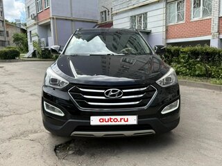 2013 Hyundai Santa Fe III, чёрный, 1720000 рублей, вид 4