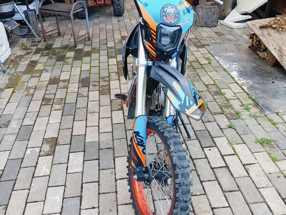 2024 Kayo Evolution YX125EM, оранжевый, 45000 рублей - вид 3