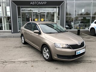 2018 Skoda Rapid I Рестайлинг, бежевый, 1389500 рублей, вид 3
