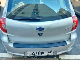 2015 Datsun mi-DO, серебристый, 500000 рублей, вид 4