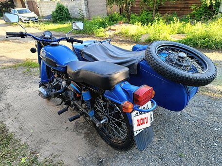 1990 Урал ИМЗ-8.103, синий, 150000 рублей, вид 4