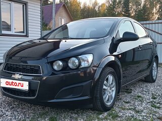 2012 Chevrolet Aveo II, чёрный, 699000 рублей, вид 1