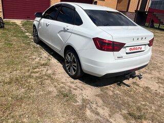 2017 Lada (ВАЗ) Vesta I, белый, 720000 рублей, вид 3