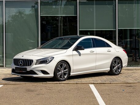 2014 Mercedes-Benz CLA 200 I (C117, X117), белый, 1535000 рублей, вид 1