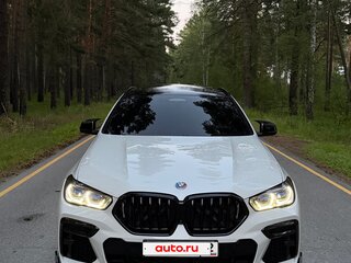 2021 BMW X6 40i III (G06), белый, 9100000 рублей, вид 2