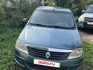 2011 Renault Logan I Рестайлинг, синий, 305000 рублей, вид 1