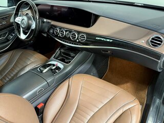 2018 Mercedes-Benz S-Класс 350 d Long VI (W222, C217) Рестайлинг, чёрный, 5099800 рублей, вид 3