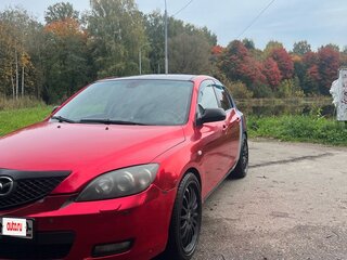 2008 Mazda 3 I (BK) Рестайлинг, красный, 515000 рублей, вид 3