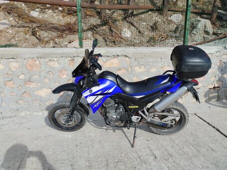 2006 Yamaha XT660X, синий, 450000 рублей, вид 5