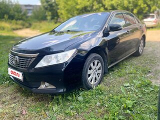 2013 Toyota Camry VII (XV50), чёрный, 1400000 рублей, вид 1
