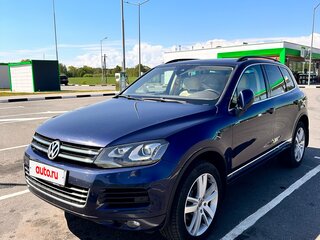 2010 Volkswagen Touareg II, синий, 1700000 рублей, вид 1