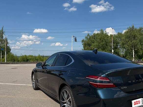2022 Genesis G70 I Рестайлинг, синий - вид 6