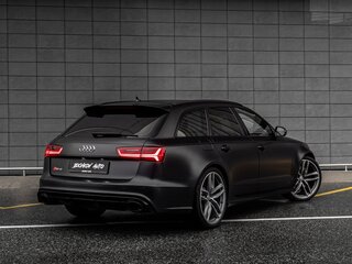 2015 Audi RS 6 III (C7) Рестайлинг, чёрный, 8500000 рублей, вид 4