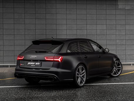 2015 Audi RS 6 III (C7) Рестайлинг, чёрный, 8500000 рублей, вид 4