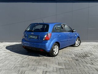 2010 Kia Rio II Рестайлинг, синий, 740000 рублей, вид 2