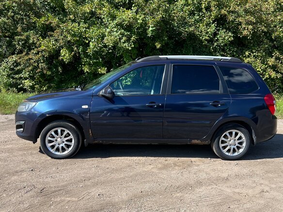 2013 Lada (ВАЗ) Kalina II, синий, 310000 рублей - вид 6