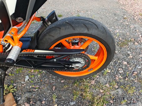 2012 KTM 690 Duke, оранжевый, 400000 рублей, вид 5