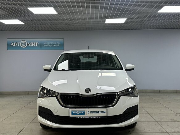 2021 Skoda Rapid II, белый, 1639000 рублей - вид 2