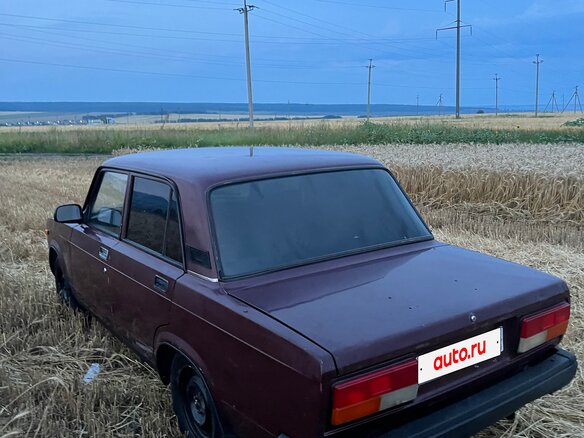 2005 Lada (ВАЗ) 2107, красный - вид 2