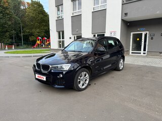 2016 BMW X3 20i xDrive II (F25) Рестайлинг, синий, 1600000 рублей, вид 1