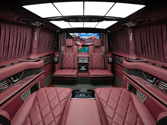 2024 Mercedes-Benz V-Класс Extra Long 300 d экстра длинный III (W447) Рестайлинг 2, чёрный, 39500000 рублей - вид 5