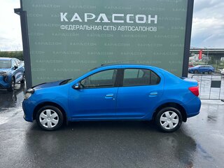 2017 Renault Logan II, синий, 584000 рублей, вид 3