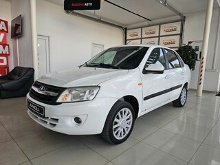 2013 Lada (ВАЗ) Granta I, белый, 399000 рублей, вид 1