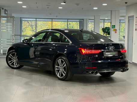 2021 Audi A6 45 TFSI V (C8), синий, 3969000 рублей, вид 4