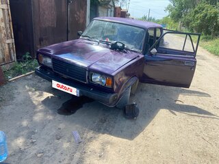 2004 Lada (ВАЗ) 2107, фиолетовый, 70000 рублей, вид 4