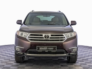 2013 Toyota Highlander II (XU40) Рестайлинг, красный, 1995000 рублей, вид 2