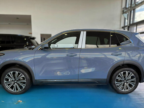 2026 Geely EX5 Гибрид EM-i, синий - вид 4