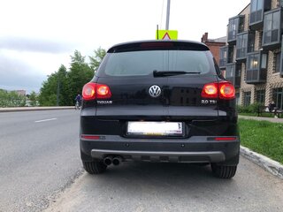 2009 Volkswagen Tiguan I, чёрный, 799000 рублей, вид 4