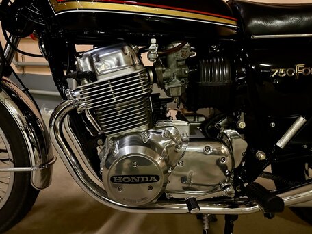 1978 Honda CB 750, чёрный, 1900000 рублей, вид 3