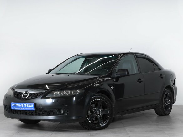 2005 Mazda 6 I (GG) Рестайлинг, чёрный, 299000 рублей - вид 2