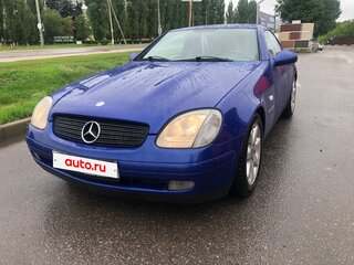 1999 Mercedes-Benz SLK-Класс 200 I (R170), синий, 1350000 рублей, вид 4