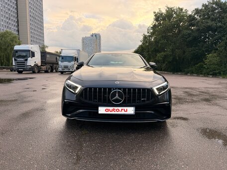 2022 Mercedes-Benz CLS AMG 53 AMG III (C257) Рестайлинг, серый, 7290000 рублей, вид 2