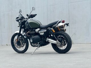 2022 Triumph Scrambler, зелёный, 1177200 рублей, вид 4