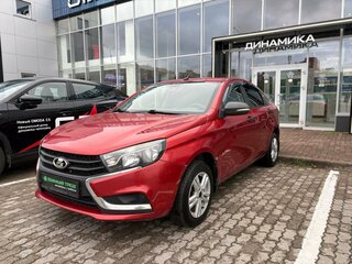 2016 Lada (ВАЗ) Vesta I, красный, 569000 рублей, вид 1