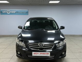 2008 Toyota Corolla X (E140, E150), чёрный, 565000 рублей, вид 2