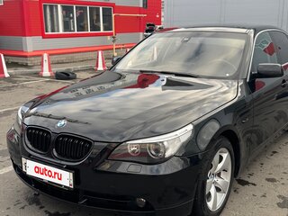 2006 BMW 5 серии 525i V (E60/E61), чёрный, 1700000 рублей, вид 1