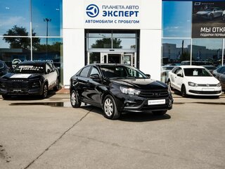 2020 Lada (ВАЗ) Vesta I, чёрный, 995000 рублей, вид 1