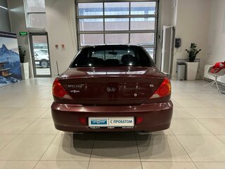 2007 Kia Spectra I Рестайлинг 2, красный, 290000 рублей, вид 5