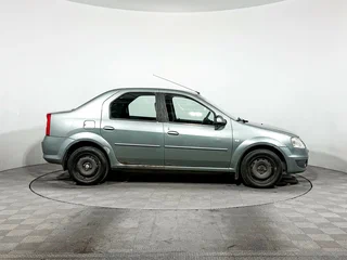 2011 Renault Logan I Рестайлинг, синий, 350000 рублей, вид 4