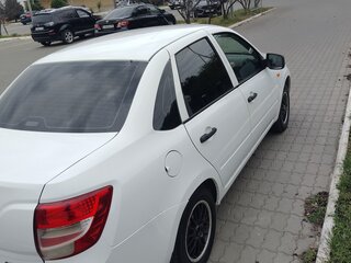 2014 Lada (ВАЗ) Granta I, белый, 355000 рублей, вид 5