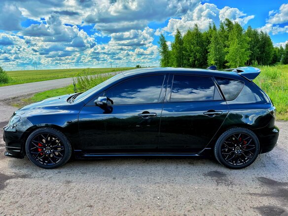 2007 Mazda 3 I (BK) Рестайлинг, чёрный, 800000 рублей - вид 8