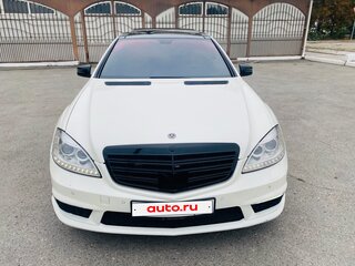 2008 Mercedes-Benz S-Класс 550 Long V (W221), белый, 1300000 рублей, вид 3