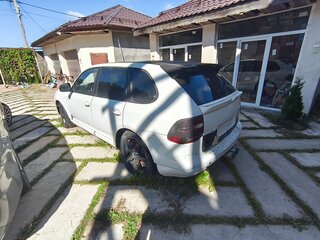 2007 Porsche Cayenne Turbo I Рестайлинг (957), чёрный, 800000 рублей, вид 5